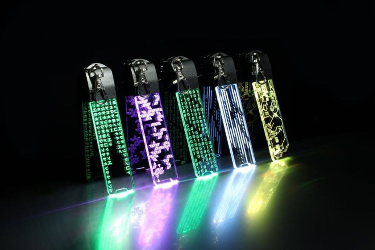 Des clés USB coloré type cyberpunk